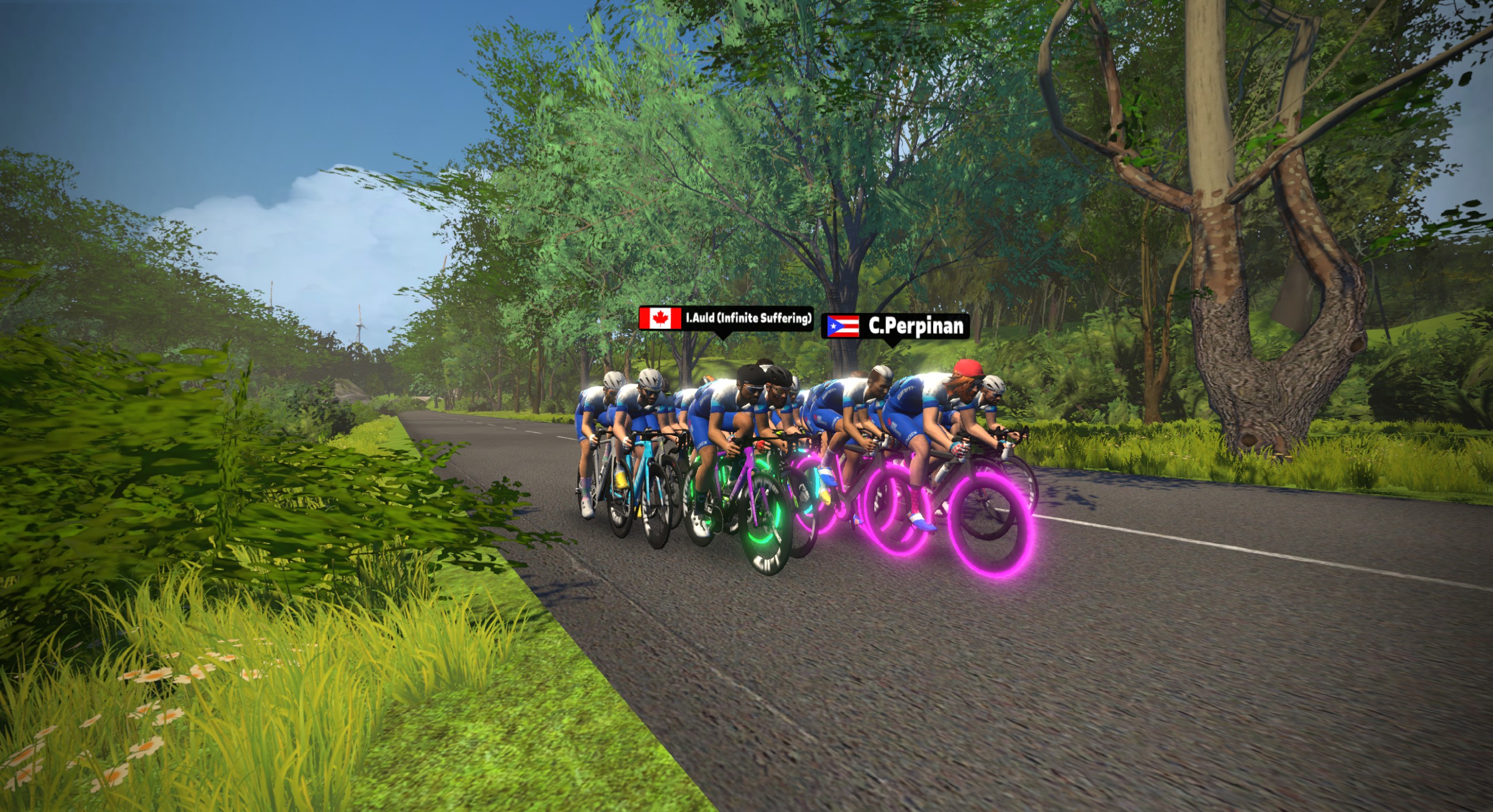 “Flat is Fast” Zwift Racing January